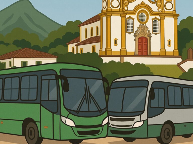 Como chegar em Tiradentes partindo de São João del Rei - Horário de Ônibus