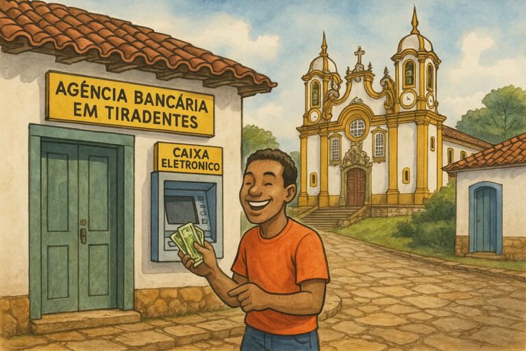 Bancos em Tiradentes - Caixa Eletronico 24 horas
