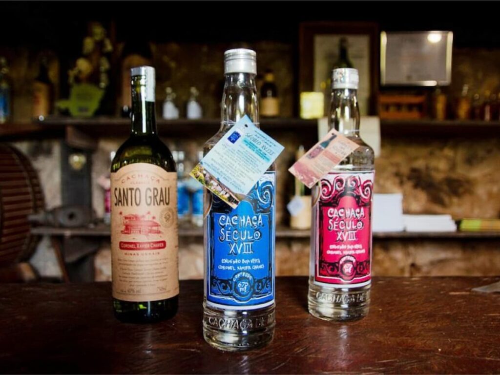 Garrafas de Cachaça da Cachaçaria Século XVIII